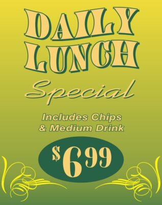 Lunch Special 22x28