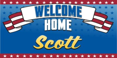 Welcome Home 120x60