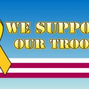 Support Our Troops 60x36