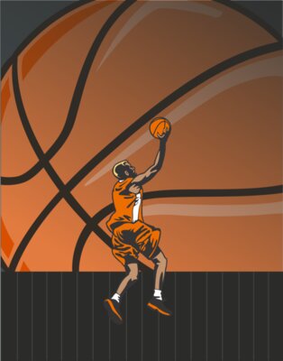 Basketball 01 22x28