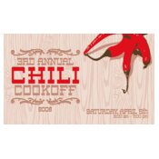 Chili Cookoff 60x36