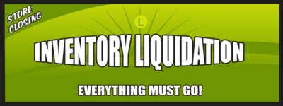 Inventory Liquidation 96x36