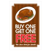 Buy One Get One 24x36