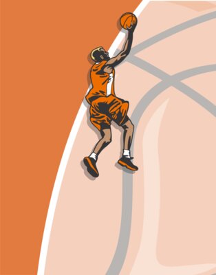 Basketball 02 22x28