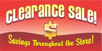 Clearance Sale 120x60