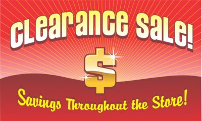 Clearance Sale 60x36