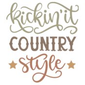 Kickin It Country Style Design