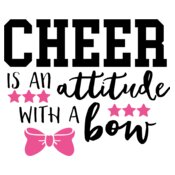 Attitude With a Bow Design