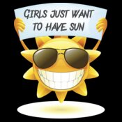 Girls just want to have Sun Emoji