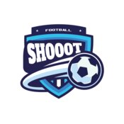 Shoot Football logo template