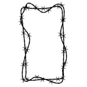 Barbed Wire Frame 2
