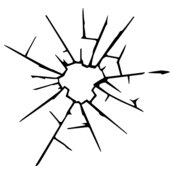 Broken Glass Crack