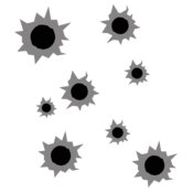 Bullet Hole Cluster