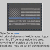 Lens Cloth (United We Stand Flag)