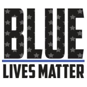 Blue Lives Matter Text