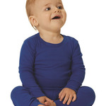 Infant Long Sleeve Baby Rib Pajama Top