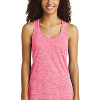 Multi-Color Sublimatable Ladies PosiCharge Electric Heather Racerback Tank