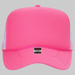OTTO CAP 5 Panel High Crown Mesh Back Trucker Hat