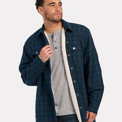 Men's Flannel Sherpa Workshirt