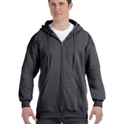 Hanes 9.7 oz. Ultimate Cotton® 90/10 Full-Zip Hood