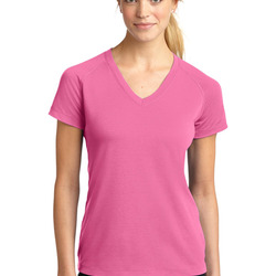 Sport Tek Ladies Ultimate Performance V Neck