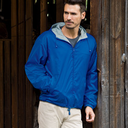 UltraClub Adult Fleece-Lined Hooded Jacket