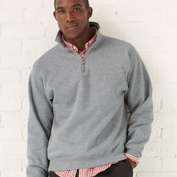 Super Sweats NuBlend® Quarter-Zip Cadet Collar Sweatshirt