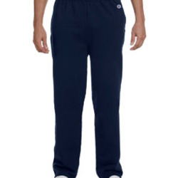 Adult Powerblend® Open-Bottom Fleece Pant with Pockets