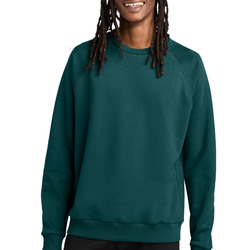 Unisex Organic CVC Fleece Crewneck Sweatshirt