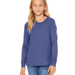 BC YTH TRIBLEND L/S T