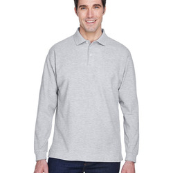 Men's Pima Piqué Long Sleeve Polo