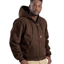 Men's Heartland Washed Cotton Duck Hooded Jacket