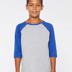 LAT YTH 3/4 SLV BBLL T