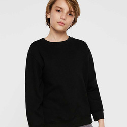 LAT YTH ELEVATED FLEECE CREW