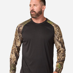 Unisex Realtree® Performance Colorblocked Long Sleeve T-Shirt