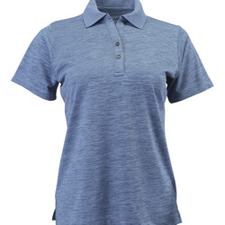 PRG LDY STRIATED HTR POLO