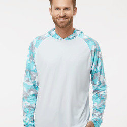 PRG ADT BEACH CAMO L/S HOOD T