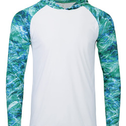 PRG ADT SLV PRNT L/S HOODED T