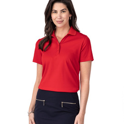 PRG LDY  MINI MESH POLO