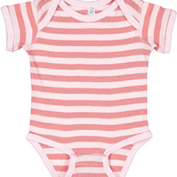 Rabbit Skins Infants'5 oz. Baby Rib Lap Shoulder Bodysuit