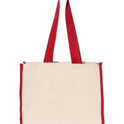 PVT LB CANVAS GUSSET TOTE