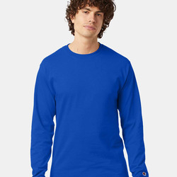 CHAMPION ADT 5.2OZ L/S T