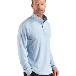 Cutter & Buck Forge Recycled Double Stripe Four-Way Stretch Mens Quarter Zip Pullover