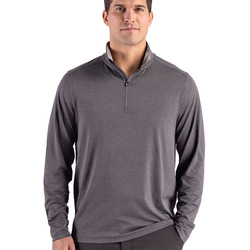 Cutter & Buck Forge Recycled Four-Way Stretch Mens Quarter Zip Pullover