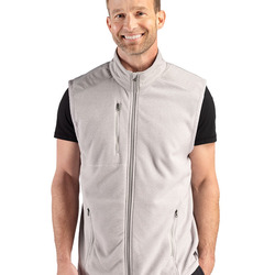 Cutter & Buck Hunts Point Recycled Fleece Mens Hybrid Full Zip Vest
