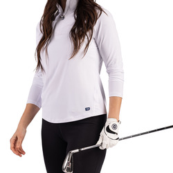 Cutter & Buck Prospect Recycled Featherlight Stretch Womens Quarter Zip