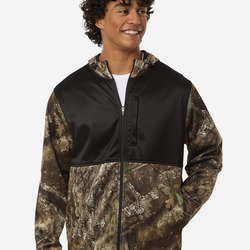 Unisex Realtree® Performance Colorblocked Full-Zip Hooded Sweatshirt