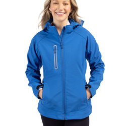 Clique Milford Waterproof Softshell Full Zip Hooded Womens Jacket