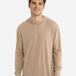 Unisex CVC Hoodie Long Sleeve T-Shirt