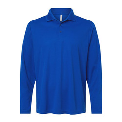 Men's Nova Performance Long Sleeve Pique Polo
